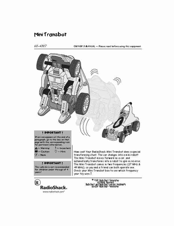 Radio Shack Motorized Toy Car 60-4307-page_pdf